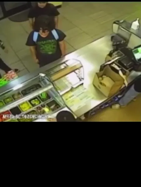 Guy tries to steal food and fails