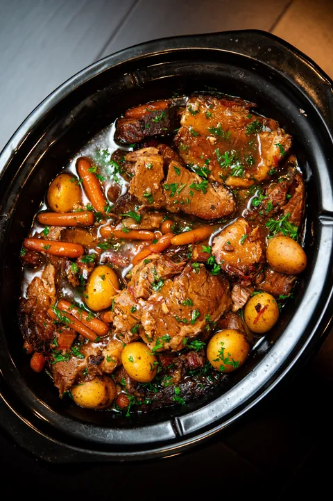 [homemade] smoked brisket pot-roast.