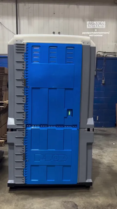 foldable portable toilet 