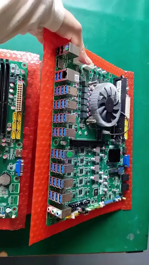 customized motherboard with multiple USB ports