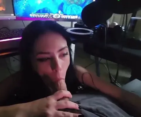 Interrupting his gaming session