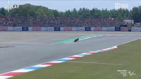 Massive Highside in Moto3 Qualification