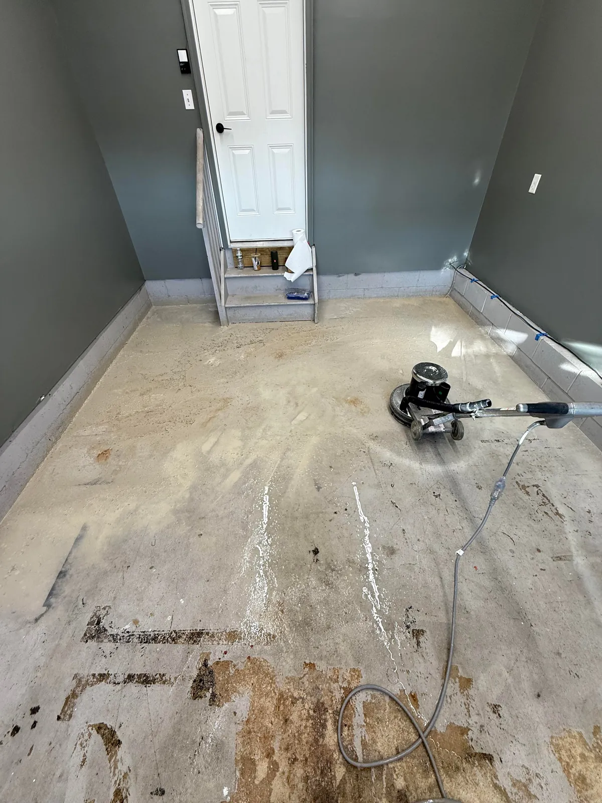 First house, new garage