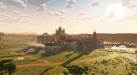 Me and a couple of my friends have been building a city for the past 3 months