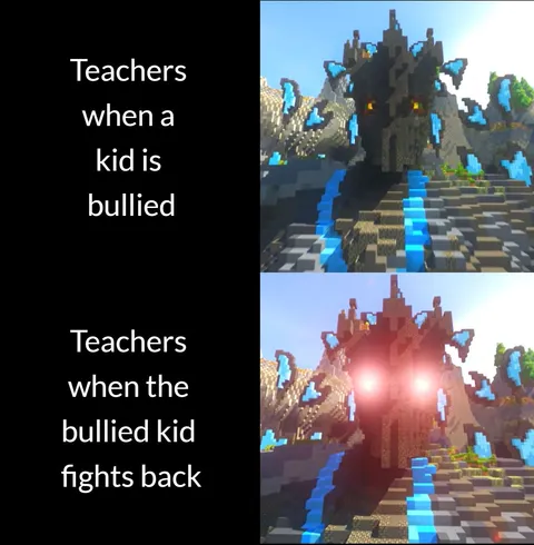 Expel him!! Not the bully tho