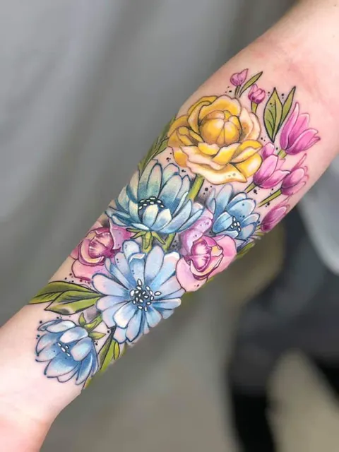 My first tattoo done by Robbie Campbell at The Raw Canvas in Grand Junction Co. Very happy I did it. 6 hours for the first tattoo was a blast.