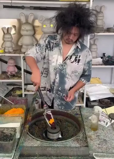 cotton candy floowers