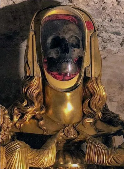 The skull of Mary Magdalene