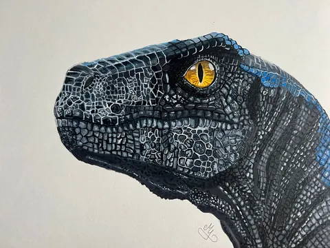 I’m autistic and have loved dinosaurs since I’m 11. I find the most profound joy in drawing them. Apparently, that brings some other people joy too! Some of my pieces.