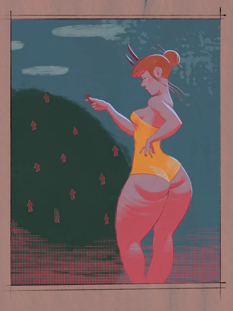 Upvote collector, Rebko ART, digital, 2026
