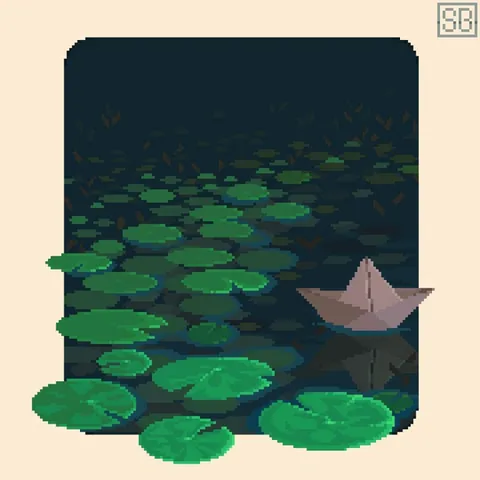 tiny pond by me
