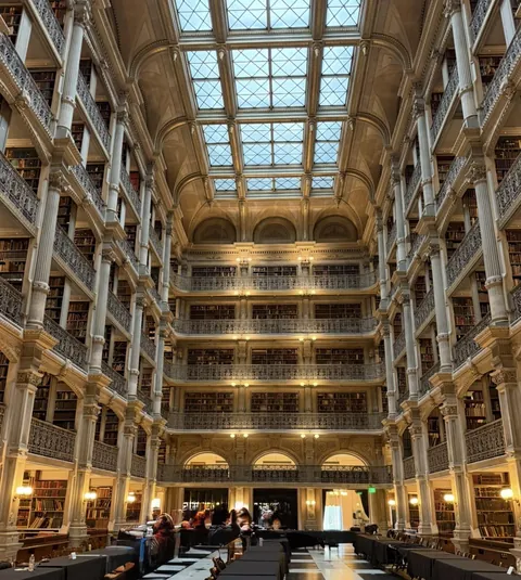 George Peabody Library, Baltimore, USA