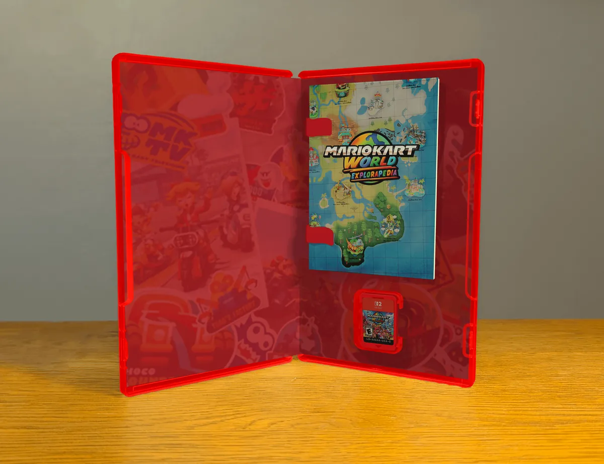 Custom Manual/Booklet for Mario Kart World