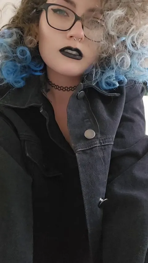 Ghosties go perfect with goth girls 