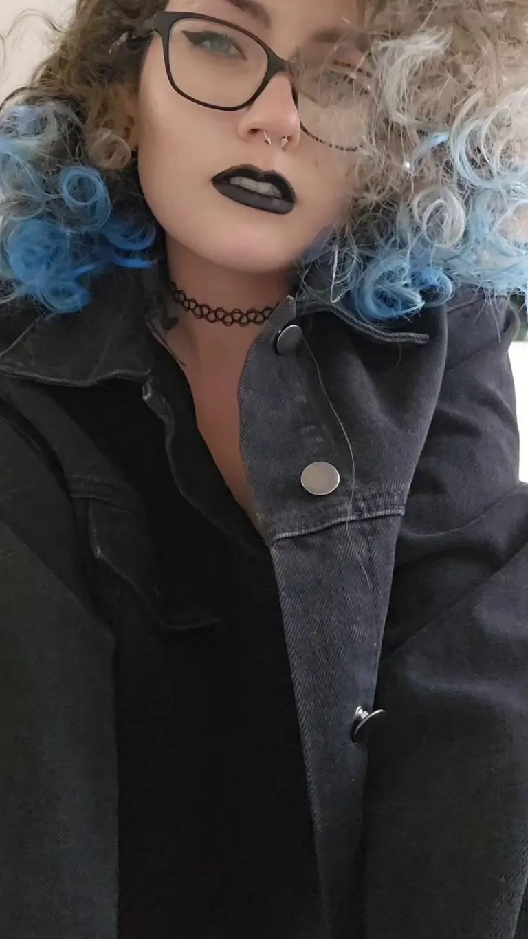 Ghosties go perfect with goth girls 