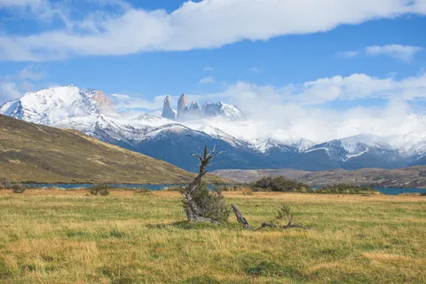 Windy day at Torres del Paine, Chile [OC][2000X1333)