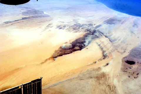 Eye of Africa from the ISS