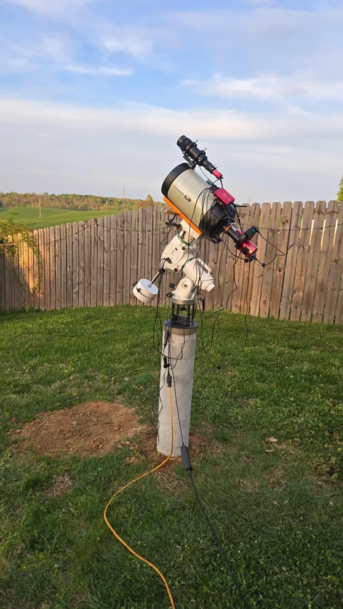 Finally built permanent pier