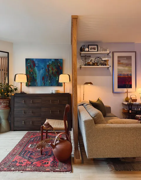 Making our little basement apartment cozy