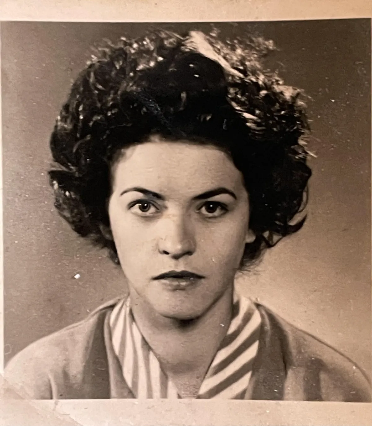 My Oma in the aftermath of WWII. Her uncle was shot and her father was sent to an internment camp for criticizing Hitler and the Third Reich. She was 18 in this photo (1952)