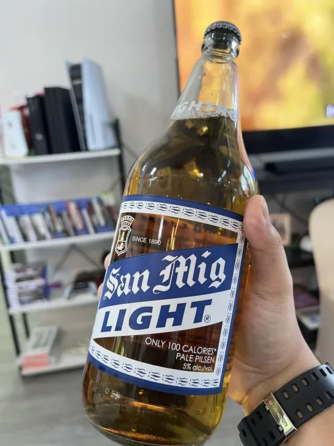 TIL: May 1L pala ang San Mig Light (Lightro).