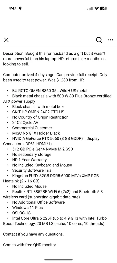 Update: it was real.