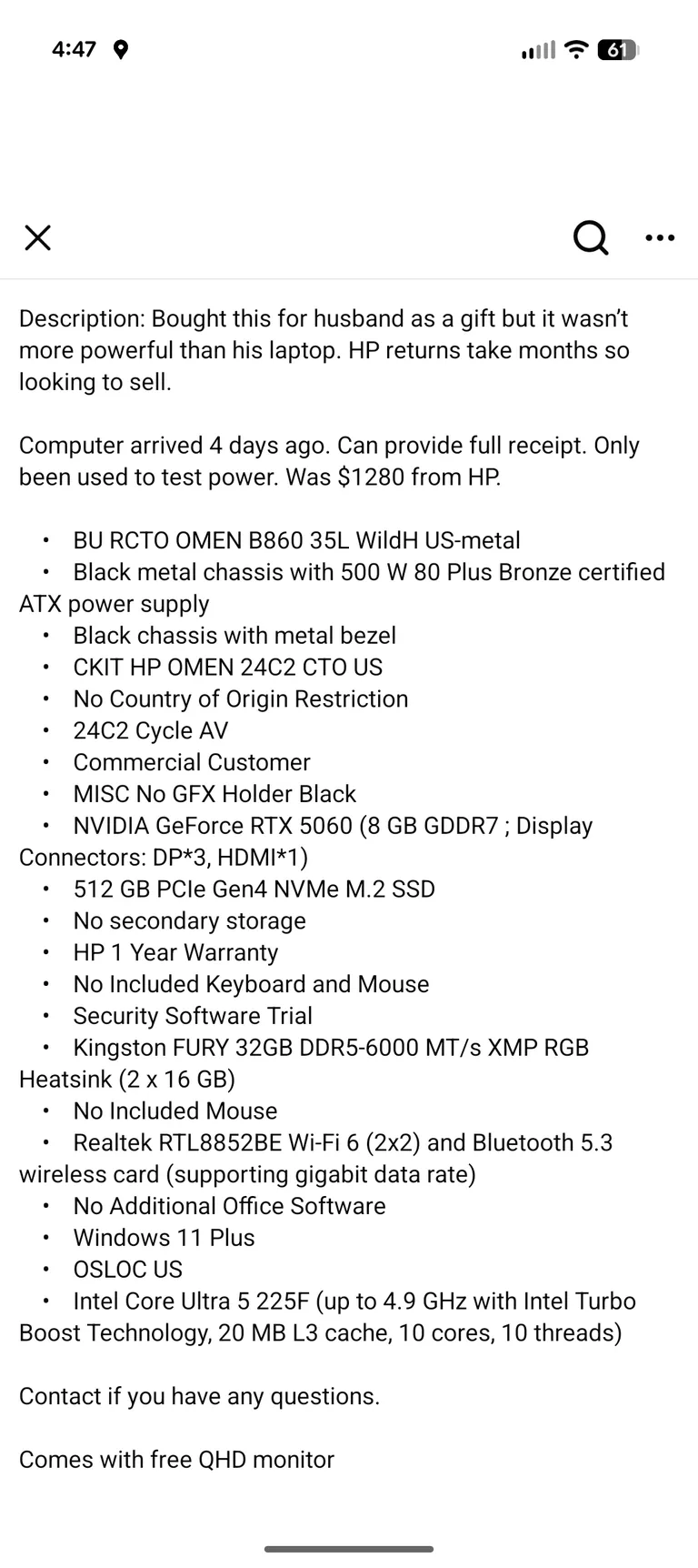 Update: it was real.