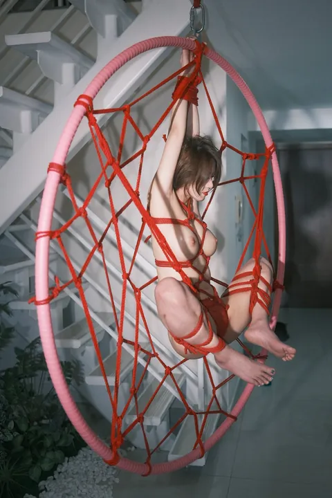 I was suspended in the air [f]