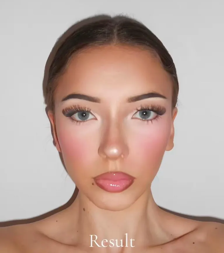 Does the pink under eye trend look good IRL?