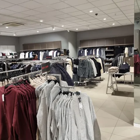 thought I went colourblind going into the men's department in a giant clothes shop