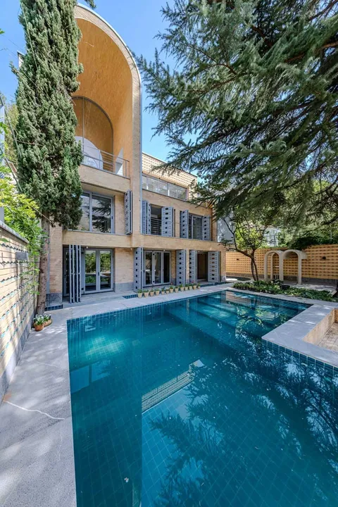 Villa by cedrusstudio, vinneh village, iran. 