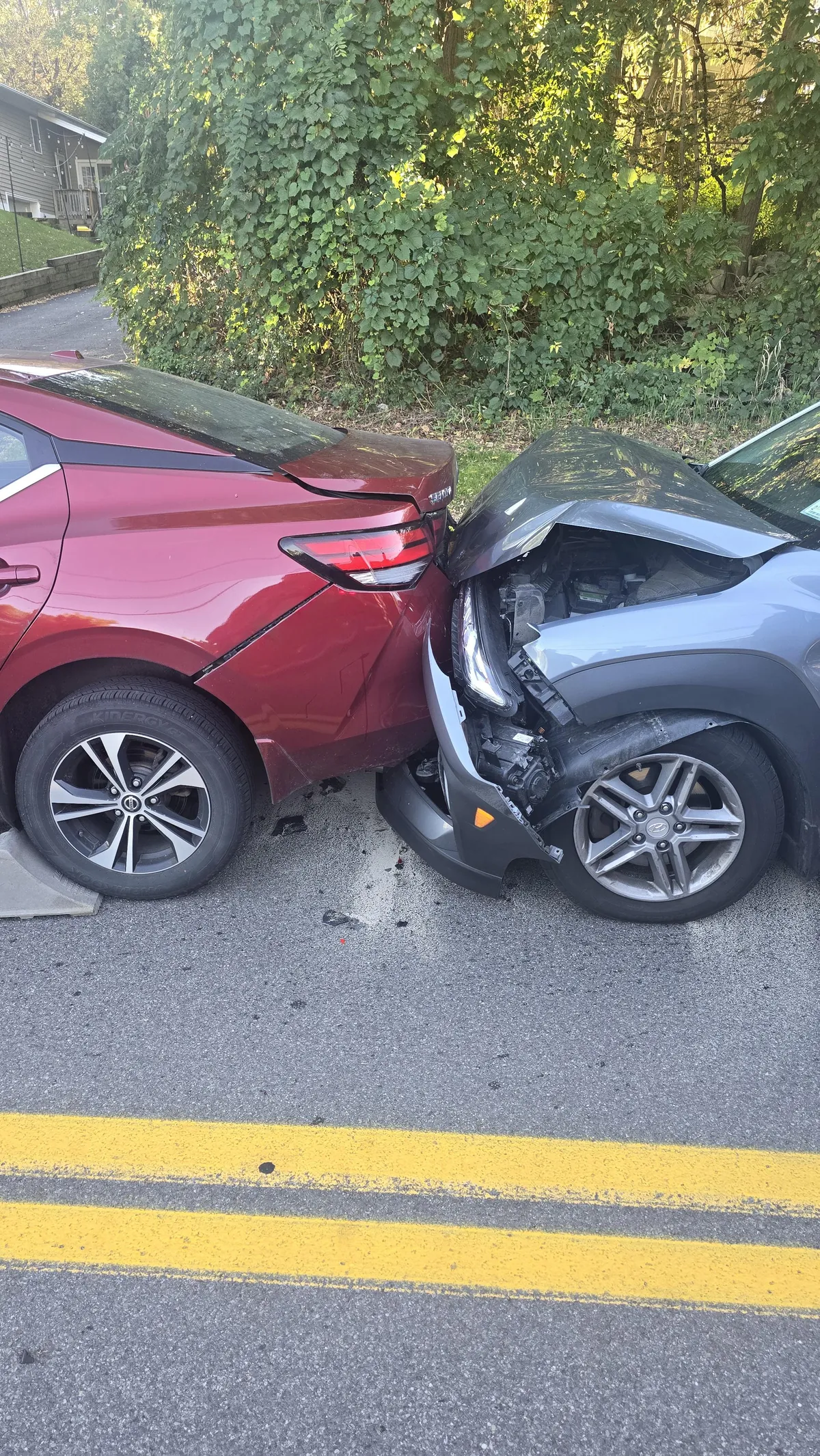 Just mindin my own buisness at a red light after class....nice