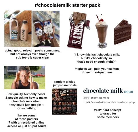 r/chocolatemilk starter pack