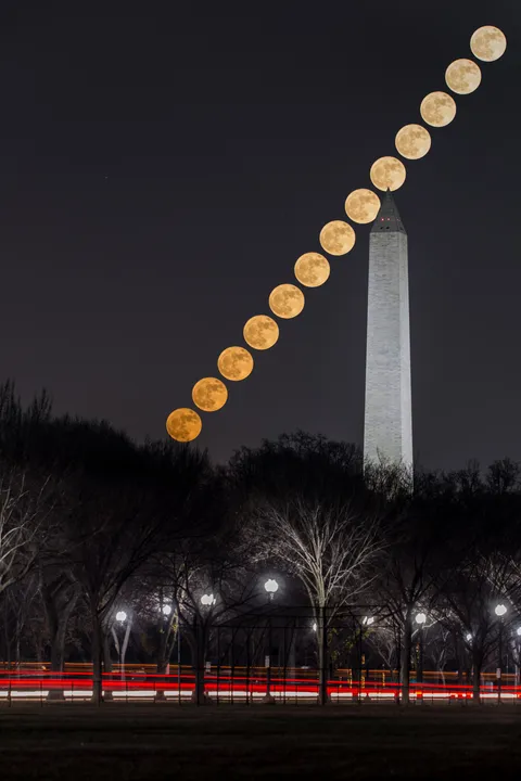 ITAP of the super moom rising every 105 seconds