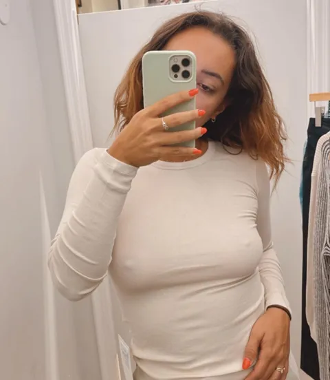 Nipples are my favorite accessory when I’m shopping