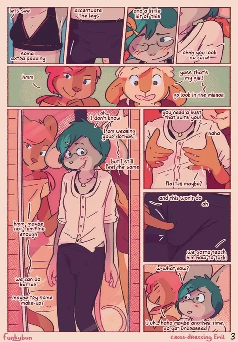 Cross-Dressing Emil (Funkybun) [MFtF]