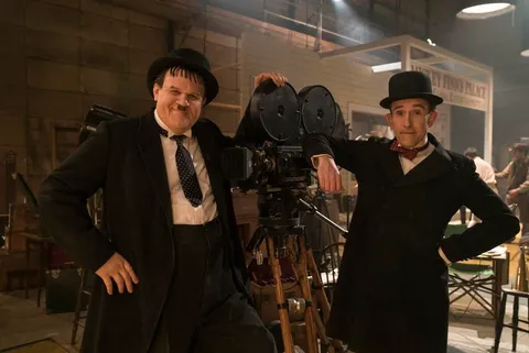 First official look at John C Reilly and Steve Coogan as Laurel &amp; Hardy in Stan &amp; Ollie
