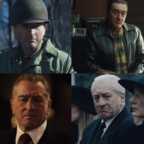 Four new images of Robert de Niro in Martin Scorsese's The Irishman