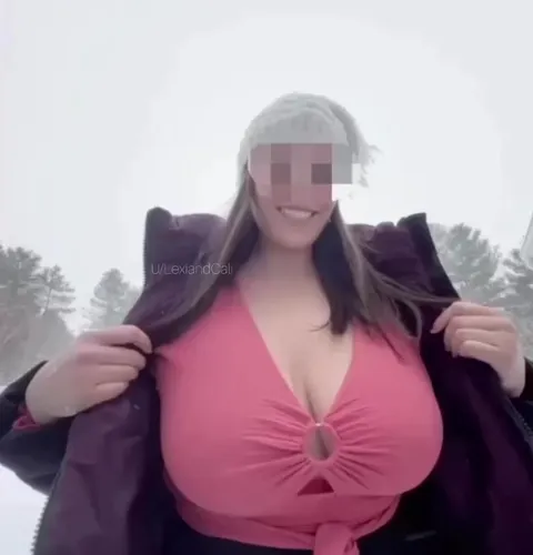 My nipples get so hard in the cold