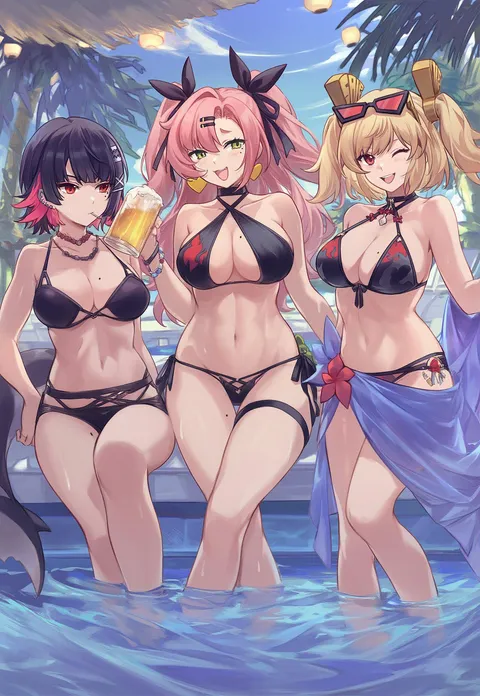 Ellen, Nicole and Burnice [Zenless Zone Zero]