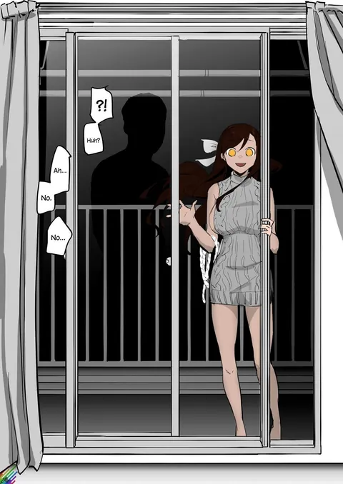 The Yandere girl gets in