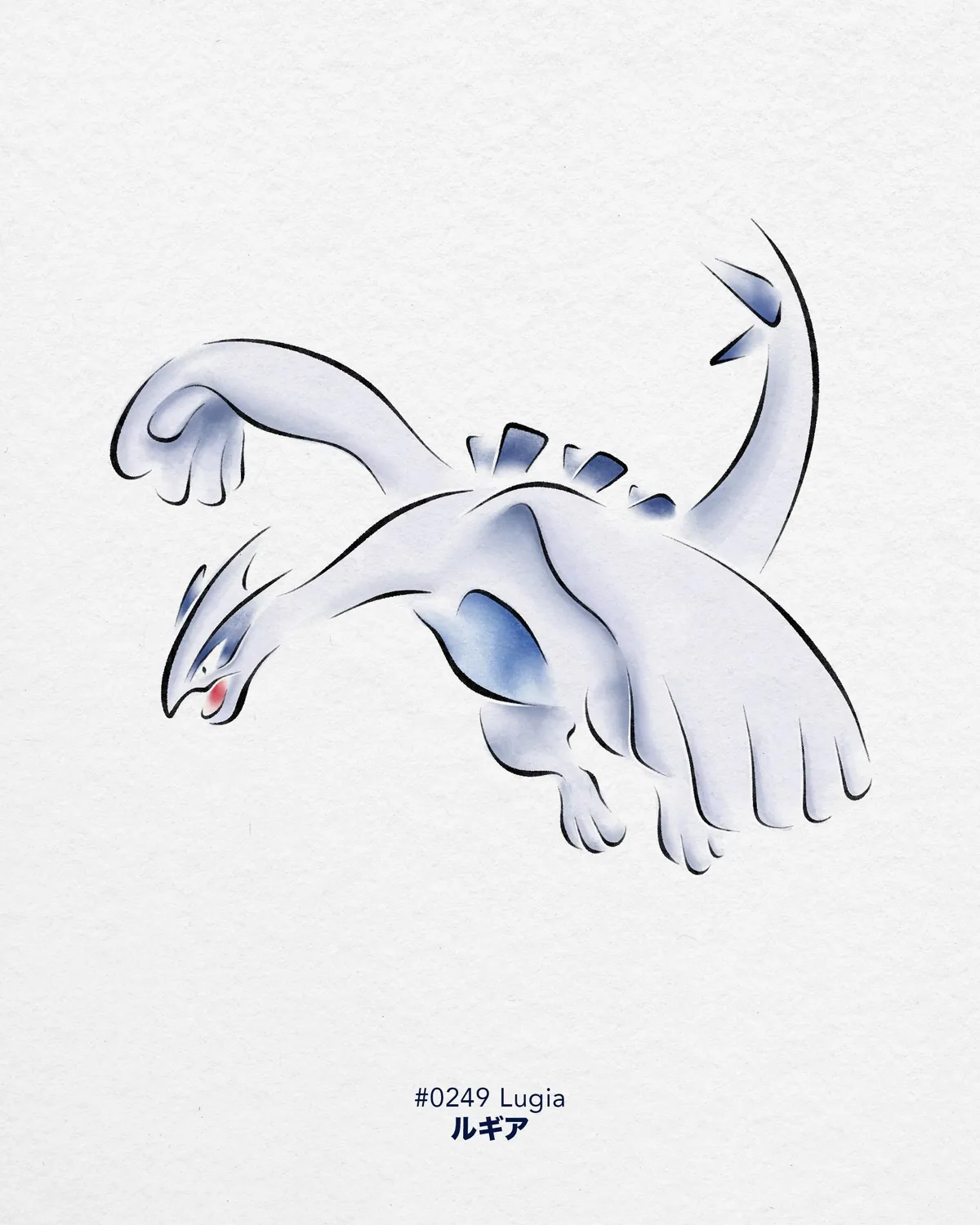 Pokemons in japanese traditional style