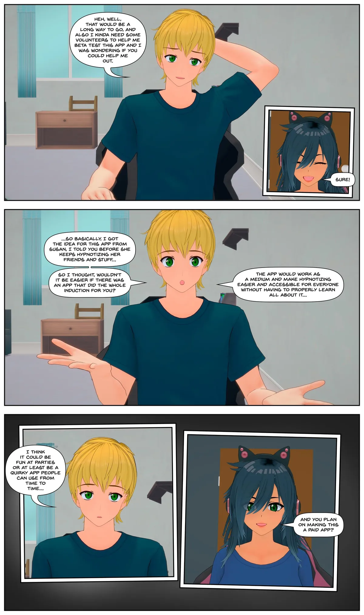 Hypnosis is the Real Deal? - Chapter 05 [Comic][OC][by RollB]