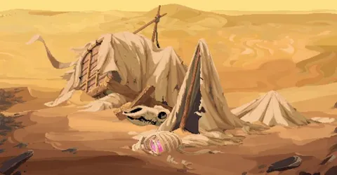 First event in pixel art for my game Sandwalkers. Closed beta coming soon!