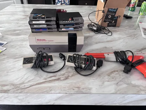 My mom said she had a box to give me. Was my original Nintendo and all games.