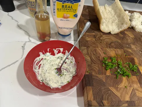 [homemade] sub sandwich