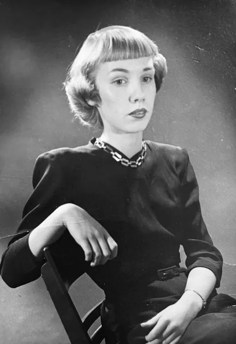 My mom in 1948, eighteen.