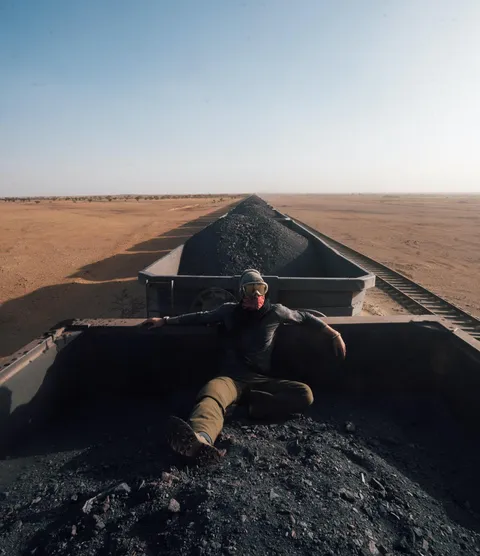 You can cross the Sahara by hopping an Iron Ore train