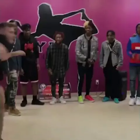 This incredible animation and dance combined