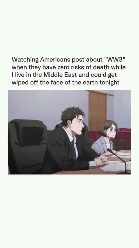 Yall gotta stop saying "WW3"